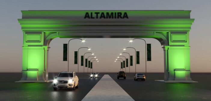 Altamira ganhará dois imponentes portais de boas-vindas