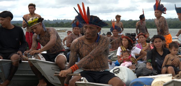 Delegações indígenas começam a chegar em Altamira para participar do II Festival de Cultura e Jogos Indígenas do Xingu