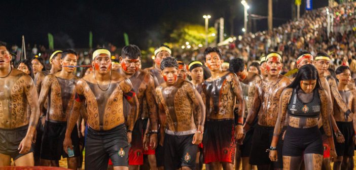 II Festival de Cultura e Jogos Indígenas do Xingu começa com celebração da ancestralidade e arena lotada em Altamira