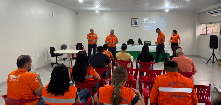 Defesa Civil do Pará orienta sobre elaboração do Plano de Contingência em Altamira