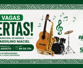Escola Municipal de Música Flávio Jardilino Maciel abre vagas para novos alunos