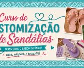 Inscrições abertas para curso gratuito de Customização de Sandália