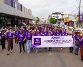 Caminhada encerra Agosto Lilás e reforça rede de proteção às mulheres em Altamira